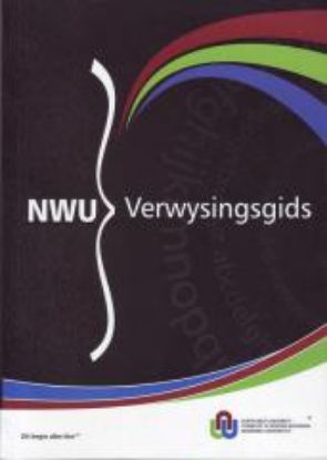 Picture of NWU Verwysingsgids
