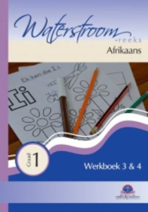 Picture of Afrikaans Gr 1 werkboek 3&4 gekombineer (Waterstroom) Kleur