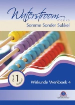 Picture of Wiskunde Gr1 Wb4 (Waterstroom) Swart/Wit
