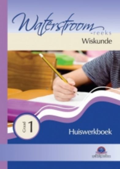 Picture of Wiskunde Gr 1 Huiswerkboek 1 (Waterstroom) Swart/Wit