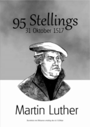Picture of 95 Stellings: 31 Oktober 1517 - Martin Luther