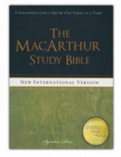 Picture of MacArthur study Bible - NIV