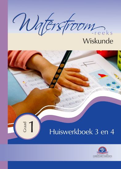 Picture of Wiskunde Gr 1 Huiswerkboek 3 / 4 (Waterstroom) Kleur