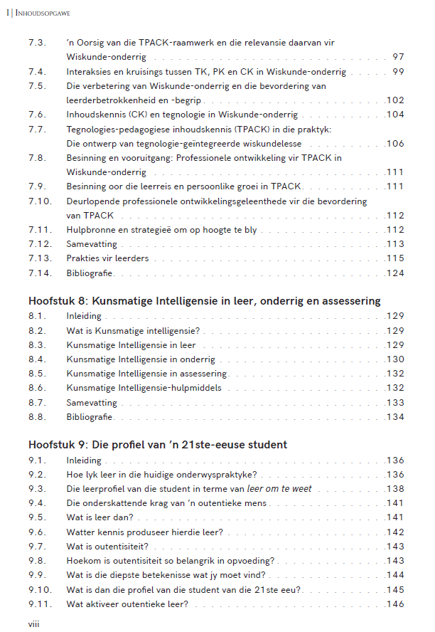Boekenhout.Leer in die 21ste eeu