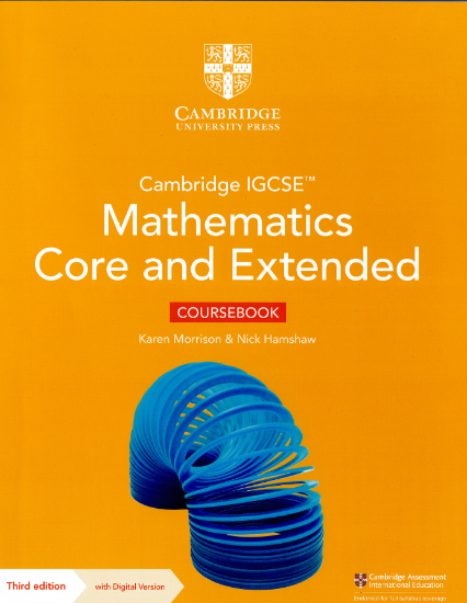 Picture of Mathematics Core and Extended Coursebook 3de edition