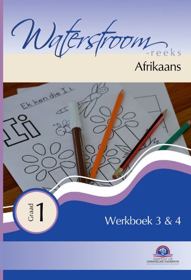 Picture of Afrikaans Gr 1 werkboek 3&4 gekombineer (Waterstroom) Kleur