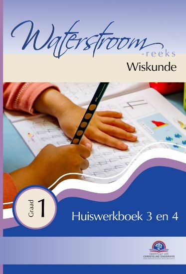 Picture of Wiskunde Gr 1 Huiswerkboek 3 / 4 (Waterstroom) Kleur