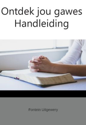 Picture of Ontdek jou gawes - Handleiding