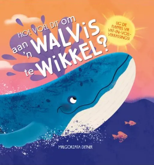 Picture of Hoe voel dit om aan 'n walvis te wikkel?